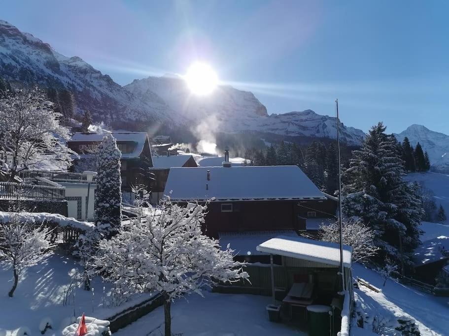 Apartment Chalet Im Sunnigen Usblick Венген Екстериор снимка