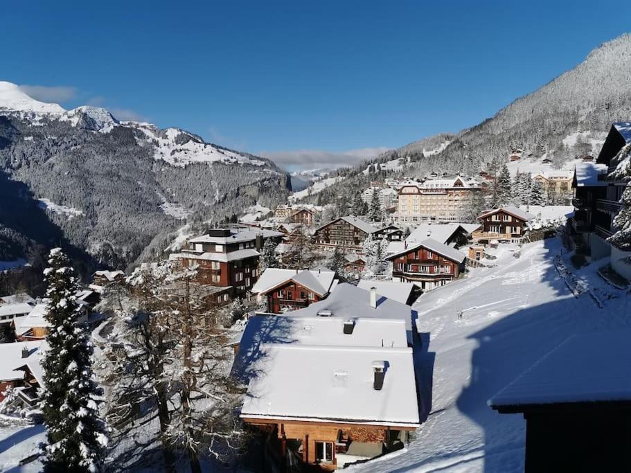 Apartment Chalet Im Sunnigen Usblick Венген Екстериор снимка