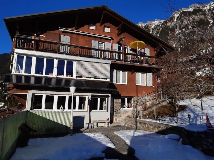 Apartment Chalet Im Sunnigen Usblick Венген Екстериор снимка